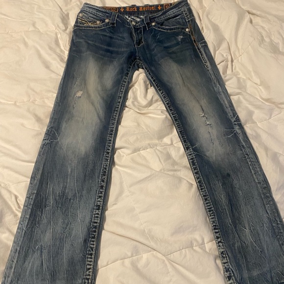 Men’s rock revival jeans - Picture 2 of 5